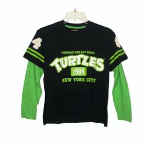 TMNT Classic Graphic Long Sleeves T Shirt 8 Boy